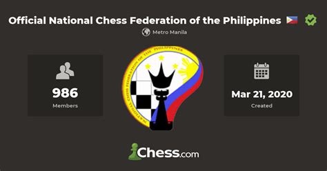 national chess federation of the philippines|To .